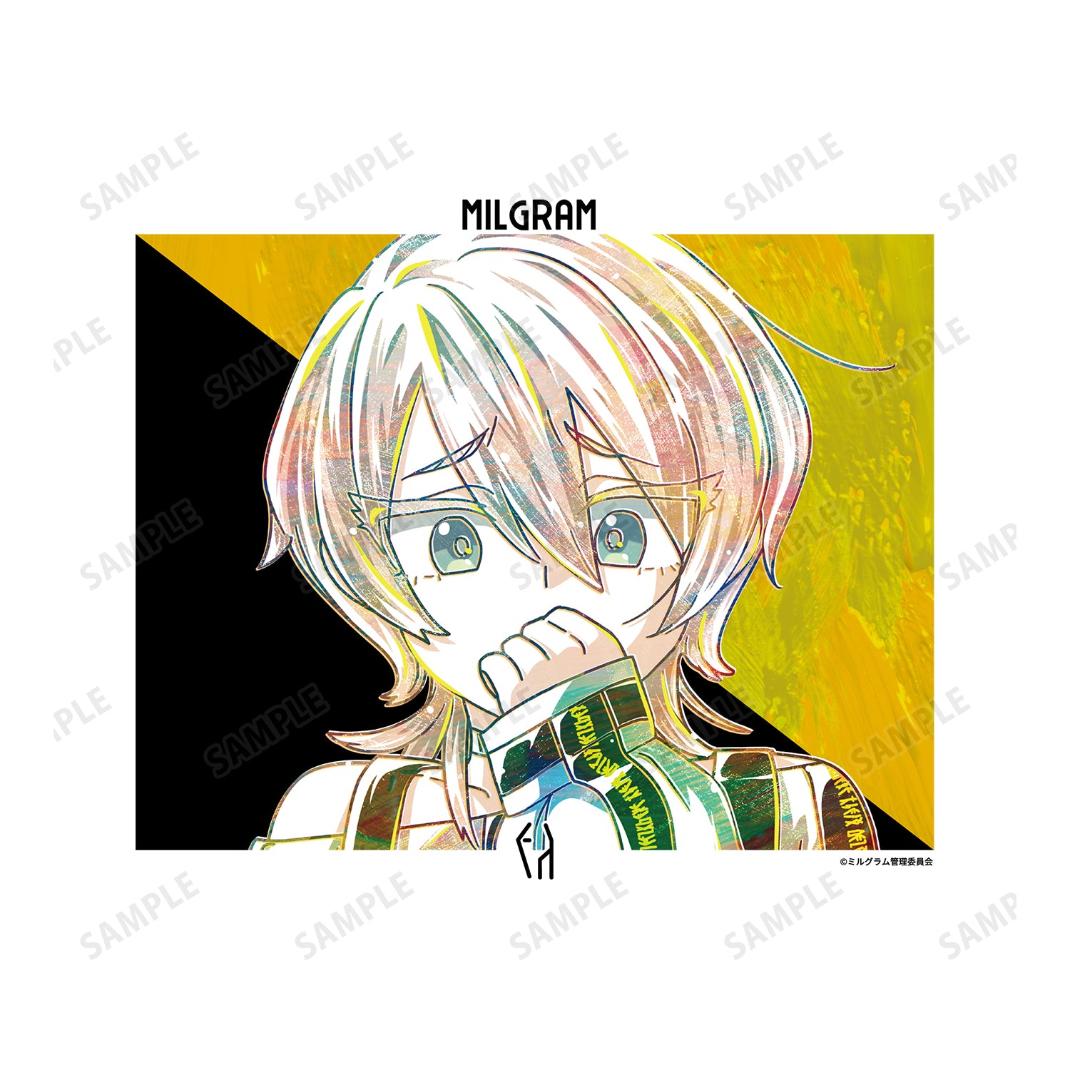 (Goods - Board) MILGRAM Ani-Art Canvas Art Board Mu