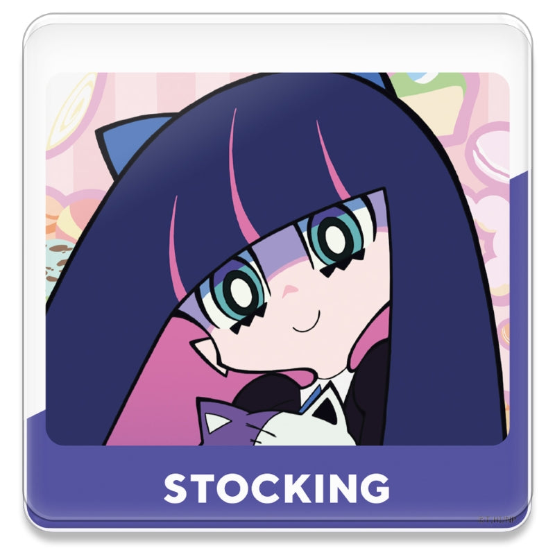 (Goods - Coaster) New PANTY & STOCKING with GARTERBELT Acrylic Coaster (w/ Stand) Stocking