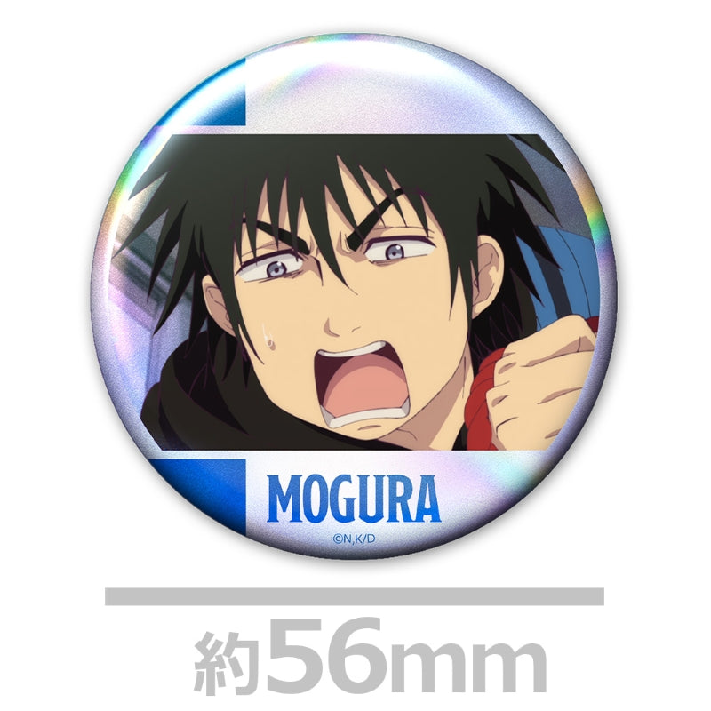 (Goods - Badge) Dekin no Mogura Holographic Button Badge Set of 2 Mogura [Momoyuki Mogura] Vol.2