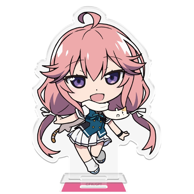 (Goods - Acrylic Stand) GRISAIA Phantom Trigger Acrylic Chara Stand Rena & Tohka & Christina & Murasaki Chibi Character