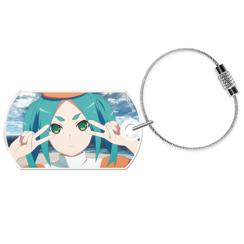 (Goods - Keychain) Monogarari Series Acrylic Key Ring Yotsugi Ononoki Anime Still ver.