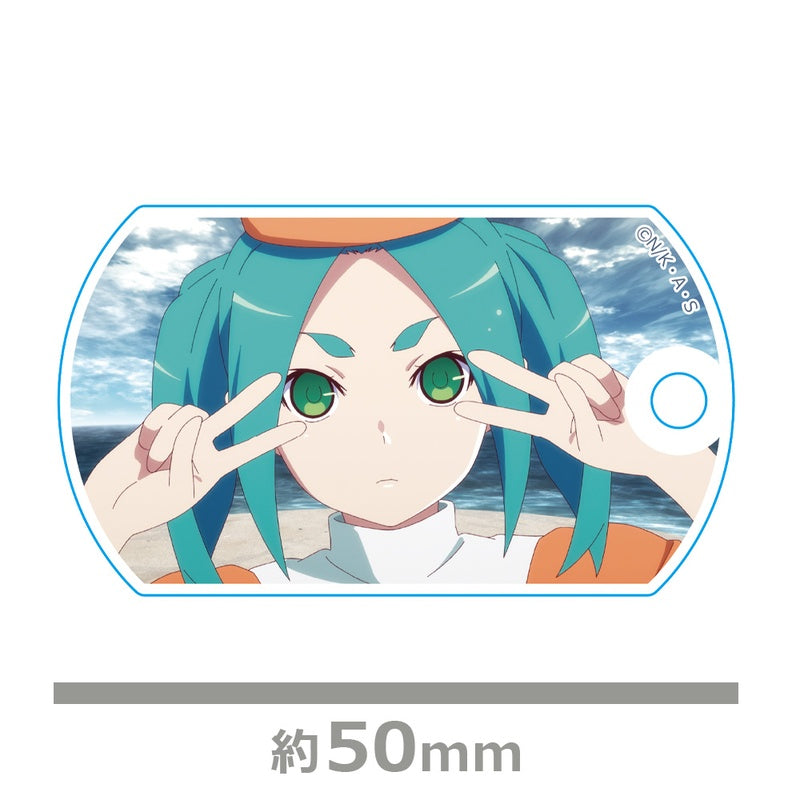 (Goods - Keychain) Monogarari Series Acrylic Key Ring Yotsugi Ononoki Anime Still ver.