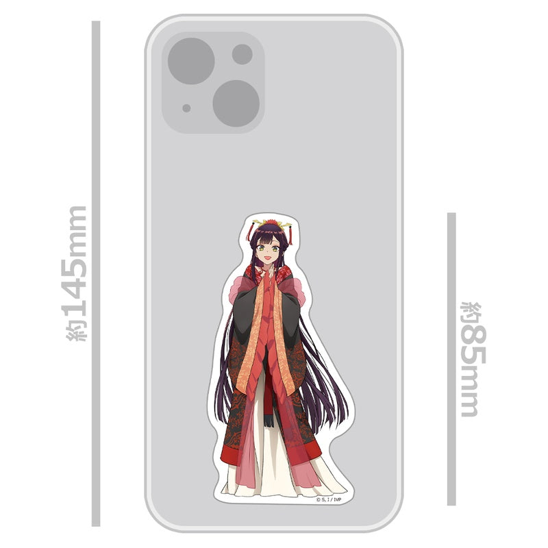 (Goods - Sticker) Though I Am an Inept Villainess: Tale of the Butterfly-Rat Body Swap in the Maiden Court Die-cut Sticker Reirin (Swapped)