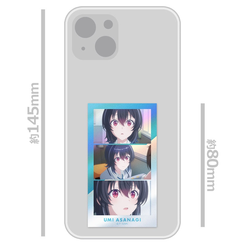 (Goods - Sticker) I Made Friends with the Second Prettiest Girl in My Class Thumbnail Kira Sticker Set Umi Asanagi