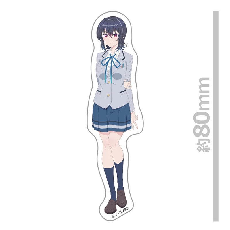 (Goods - Sticker) I Made Friends with the Second Prettiest Girl in My Class Die-cut Sticker Umi Asanagi