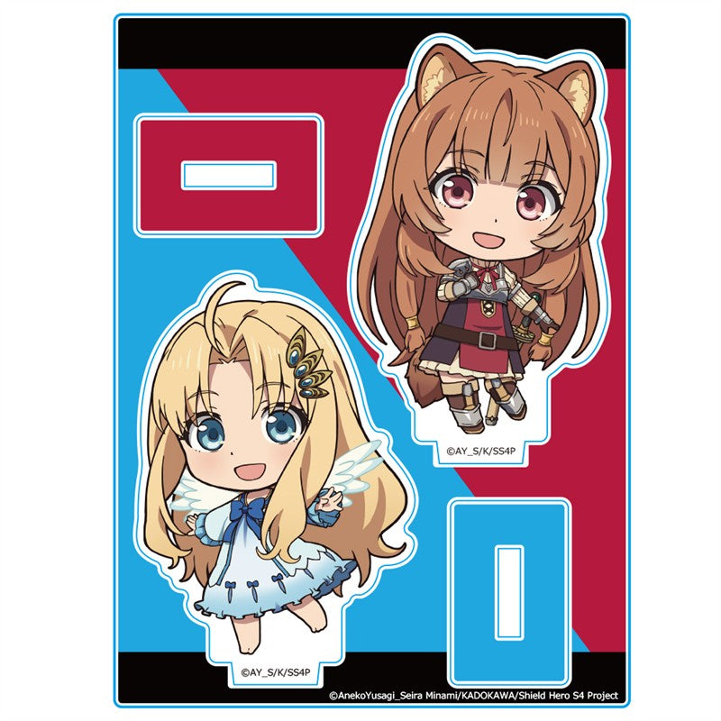 (Goods - Acrylic Stand) The Rising of the Shield Hero Season 4 Acrylic Chara Stand Raphtalia & Filo