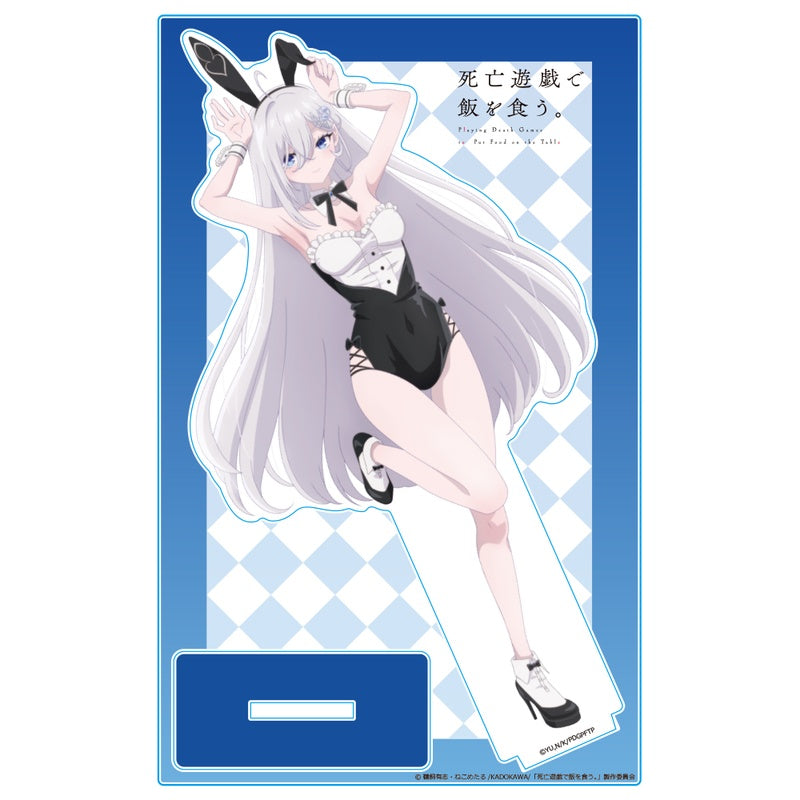 (Goods - Acrylic Stand) Playing Death Games to Put Food on the Table Acrylic Chara Stand Yuki CANDLE WOODS ver.