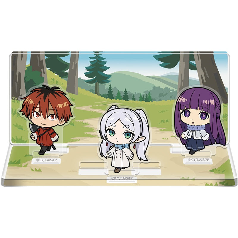 (Goods - Acrylic Stand) Frieren: Beyond Journey's End Tsuitekku Acrylic Diorama Frieren & Fern & Stark