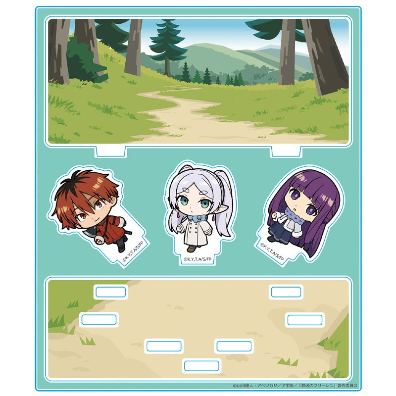 (Goods - Acrylic Stand) Frieren: Beyond Journey's End Tsuitekku Acrylic Diorama Frieren & Fern & Stark