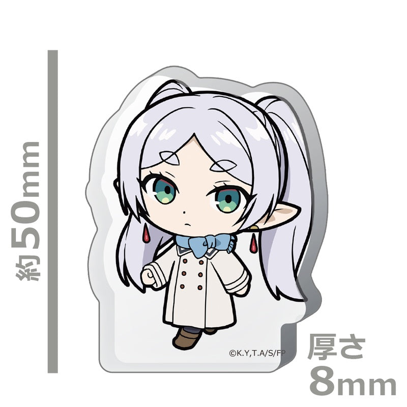 (Goods - Acrylic Stand) Frieren: Beyond Journey's End Thick Acrylic Stand Frieren Tsuitekku Winter Clothes ver.