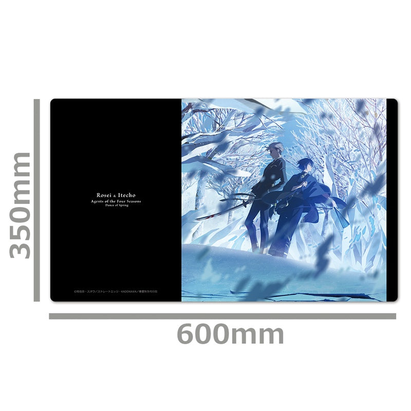 (Goods - Mat) Agents of the Four Seasons: Dance of Spring Character Rubber Mat Winter Visual ver.