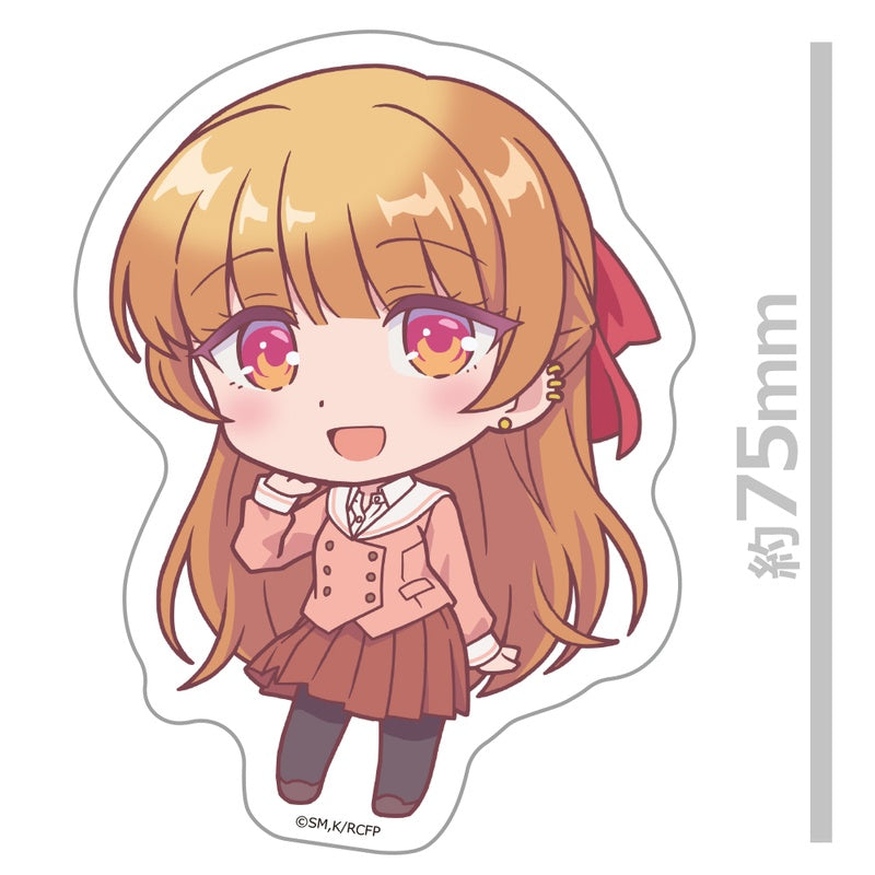 (Goods - Sticker) You Can't Be in a Rom-Com with Your Childhood Friends! Die-cut Sticker Akari Hiodoshi