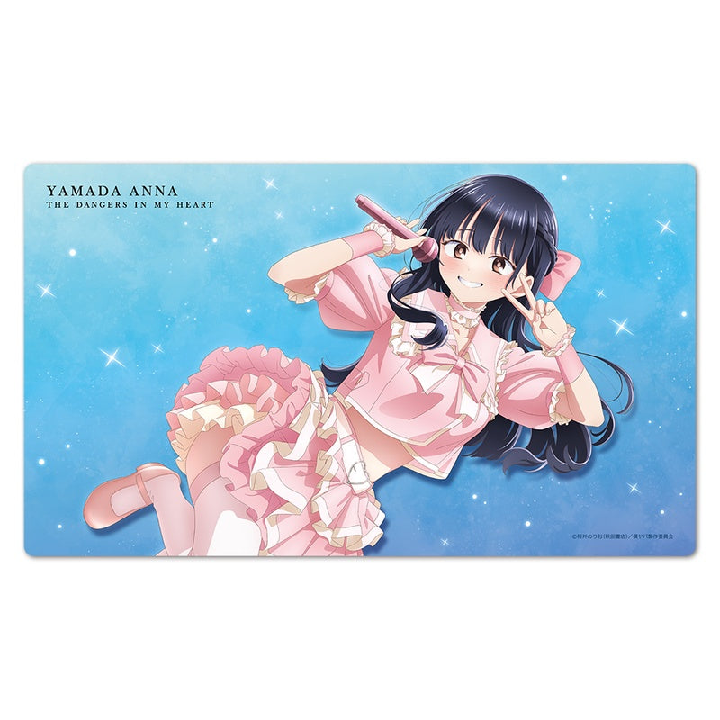 (Goods - Mat) The Dangers in My Heart Character Rubber Mat Anna Yamada Idol ver.