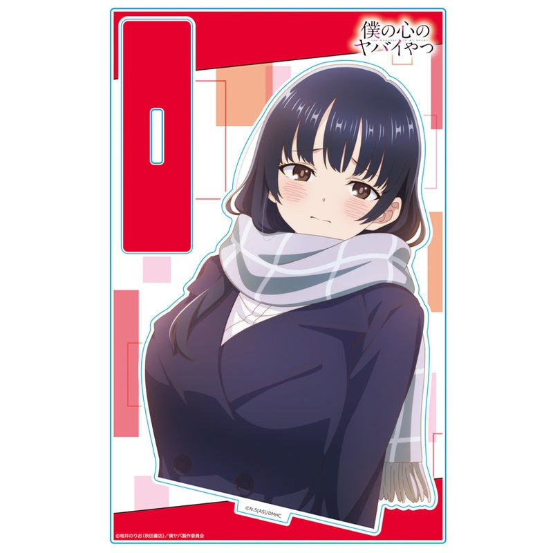 (Goods - Acrylic Stand) The Dangers in My Heart Acrylic Chara Stand Anna Yamada Scarf ver.