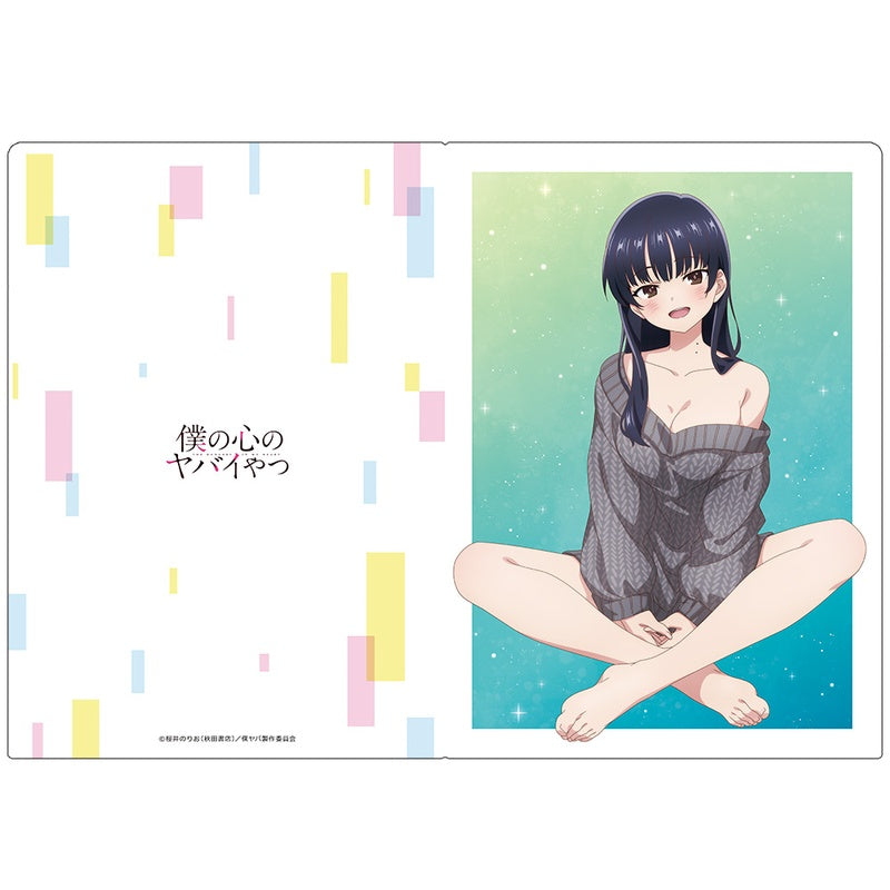 (Goods - Clear File) The Dangers in My Heart Clear File Anna Yamada Sweater ver.