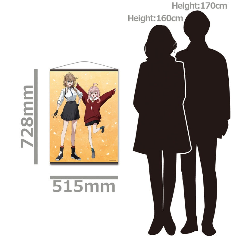 (Goods - Tapestry) Magical Girl Lyrical Nanoha EXCEEDS Gun Blaze Vengeance B2 Tapestry Shiina & Setsuna
