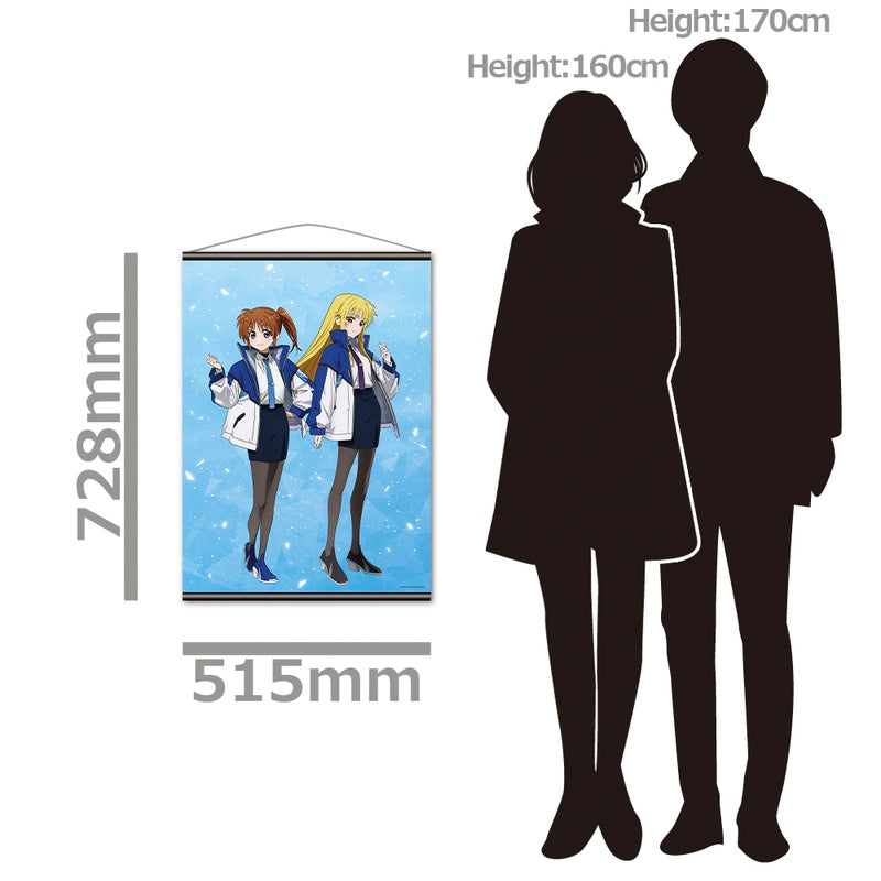 (Goods - Tapestry) Magical Girl Lyrical Nanoha EXCEEDS Gun Blaze Vengeance B2 Tapestry Nanoha & Fate