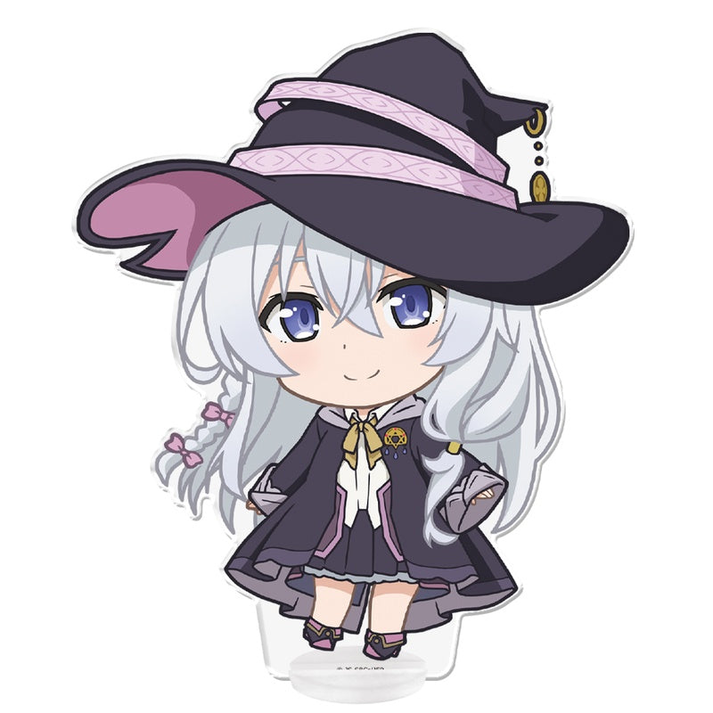 (Goods - Acrylic Stand) Wandering Witch: The Journey of Elaina Deka PuniColle! Acrylic Figure Elaina