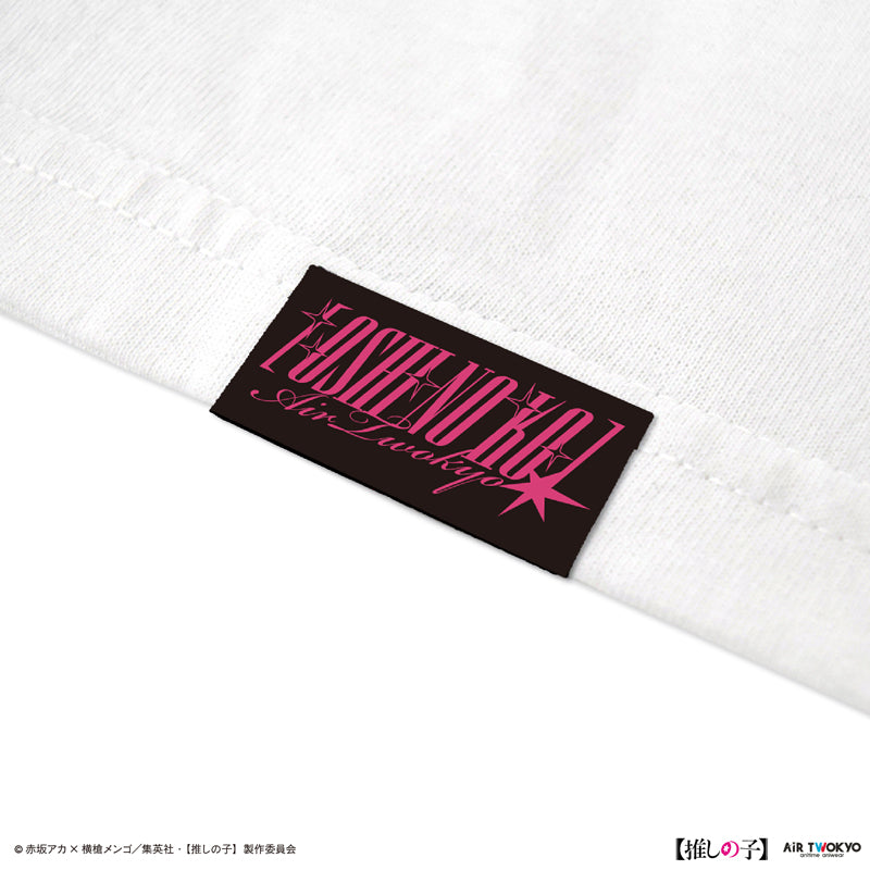 (Goods - Shirt) TV Anime Oshi no Ko Vol.2 Monotone Scene Art T-shirt 2 (Aqua) White