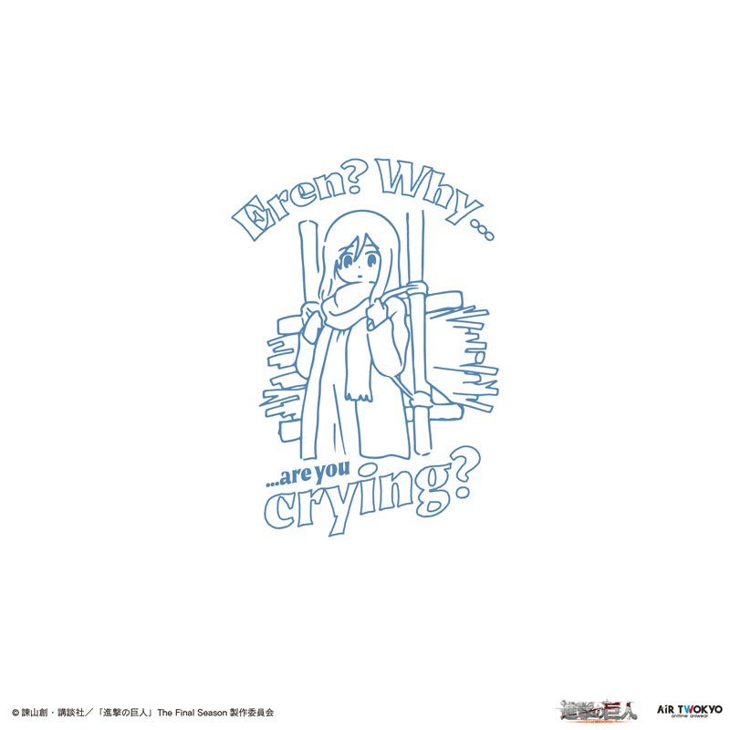 (Goods - Shirt) TV Anime Attack on Titan Scene Art Shirt 1 (To You, 2000 Years From Now)