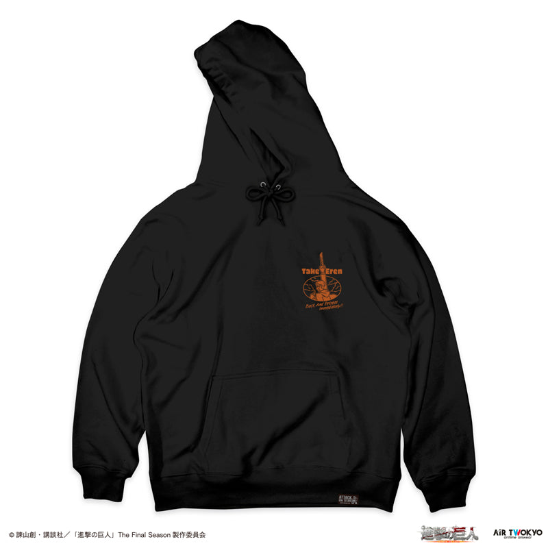 (Goods - Outerwear) TV Anime Attack on Titan Scene Art Hoodie 2 (Real Salute)