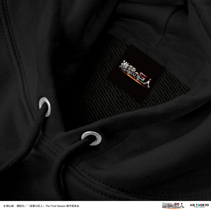 (Goods - Outerwear) TV Anime Attack on Titan Scene Art Hoodie 2 (Real Salute)