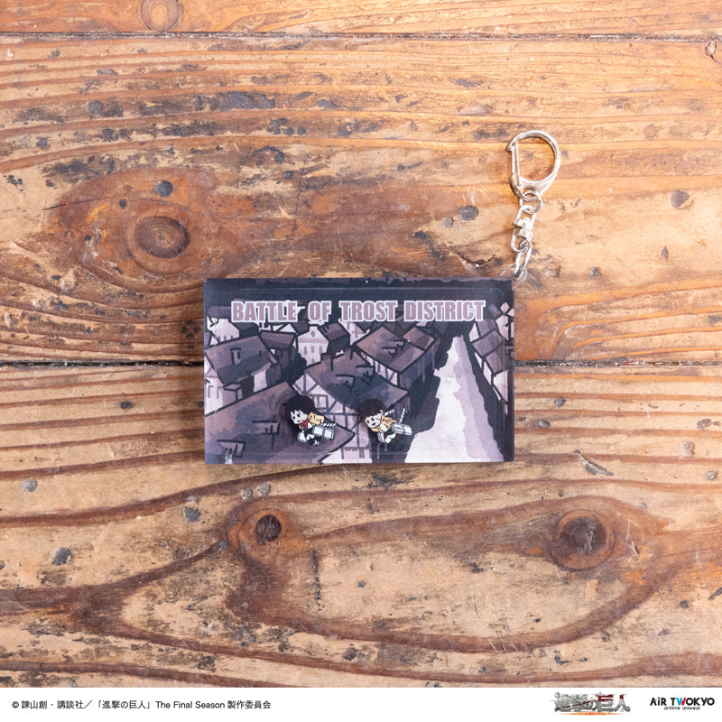 (Goods - Keychain) TV Anime Attack on Titan Liquid Keychain 1 (ODM Gear)