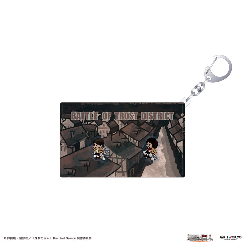(Goods - Keychain) TV Anime Attack on Titan Liquid Keychain 1 (ODM Gear)