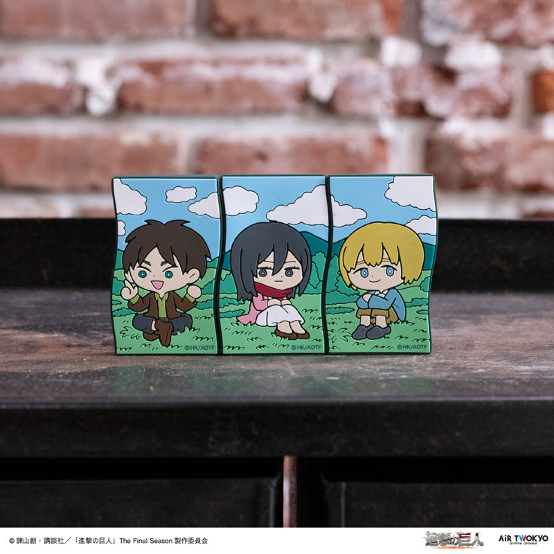 (Goods - Ornament) TV Anime Attack on Titan Rubber Figure (Eren)