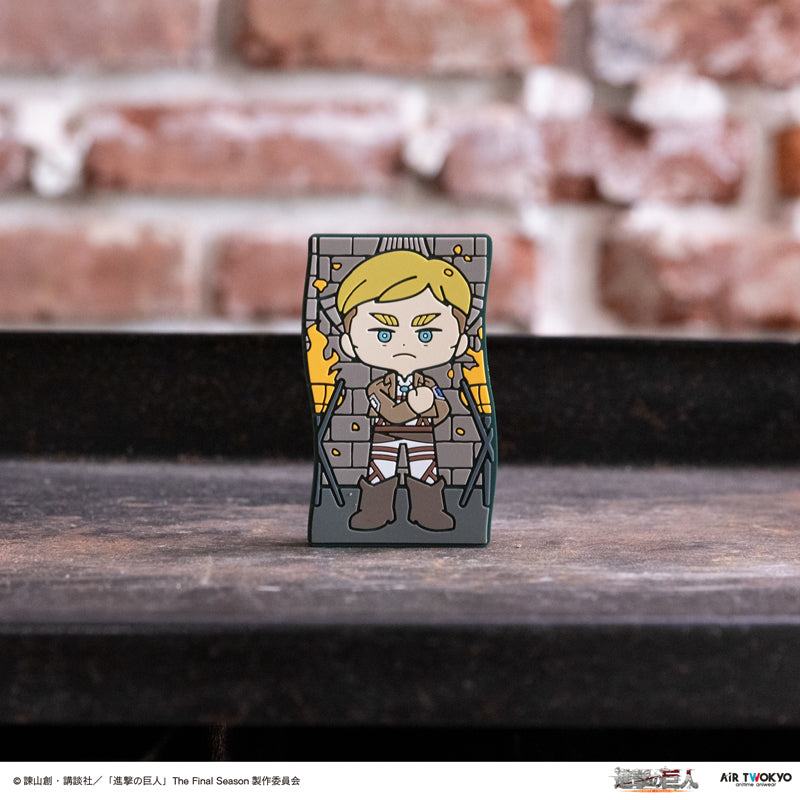 (Goods - Ornament) TV Anime Attack on Titan Rubber Figure (Erwin)