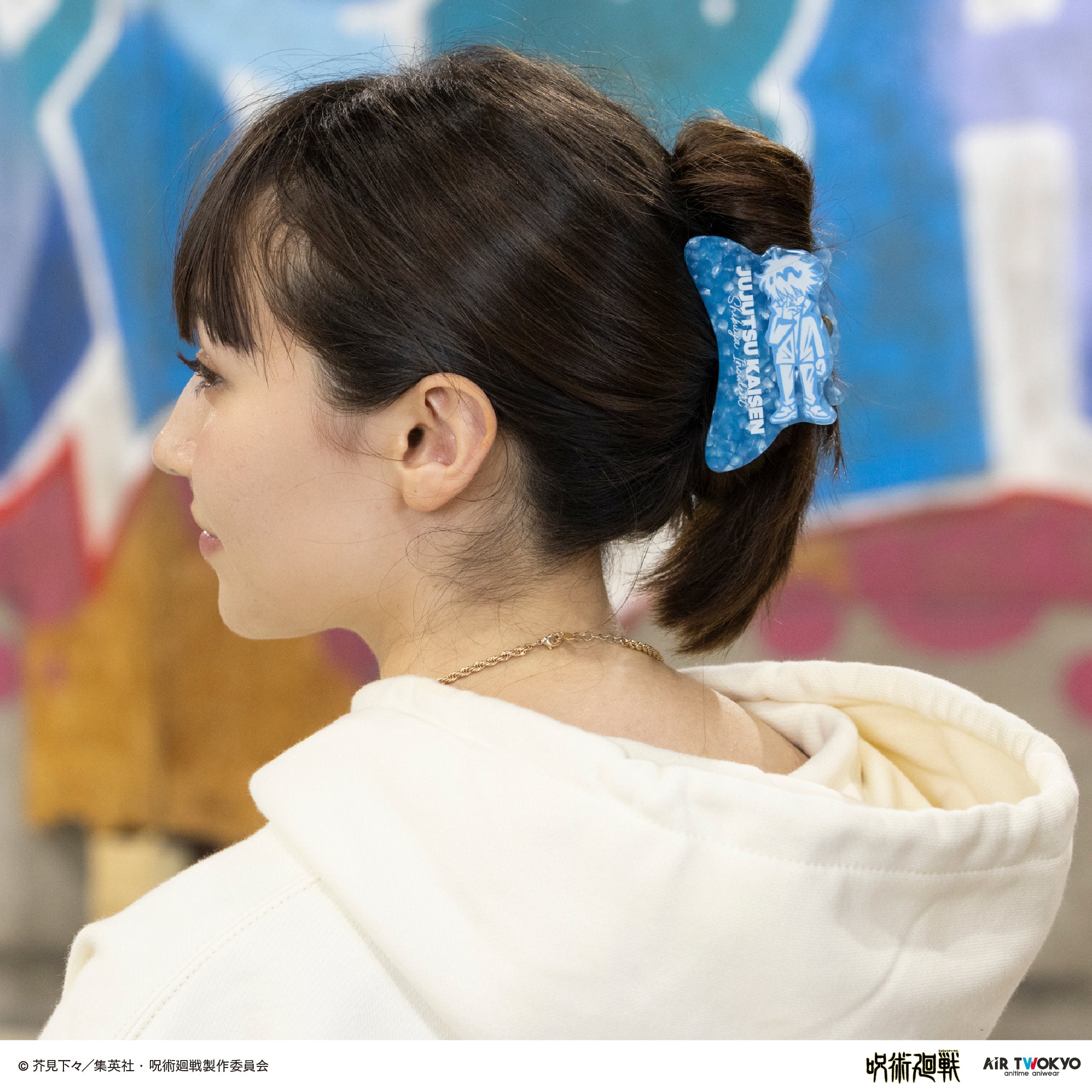 (Goods - Hair Accessory) Jujutsu Kaisen Shibuya Incident Vol.3 Acrylic Hair Clip (Satoru Gojo)