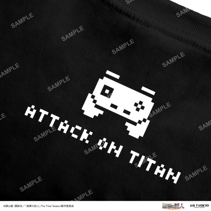 (Goods - Shirt) Attack on Titan The Final Season Final Chapter Bit Art T-shirt 1 (Eren, Mikasa, Armin)