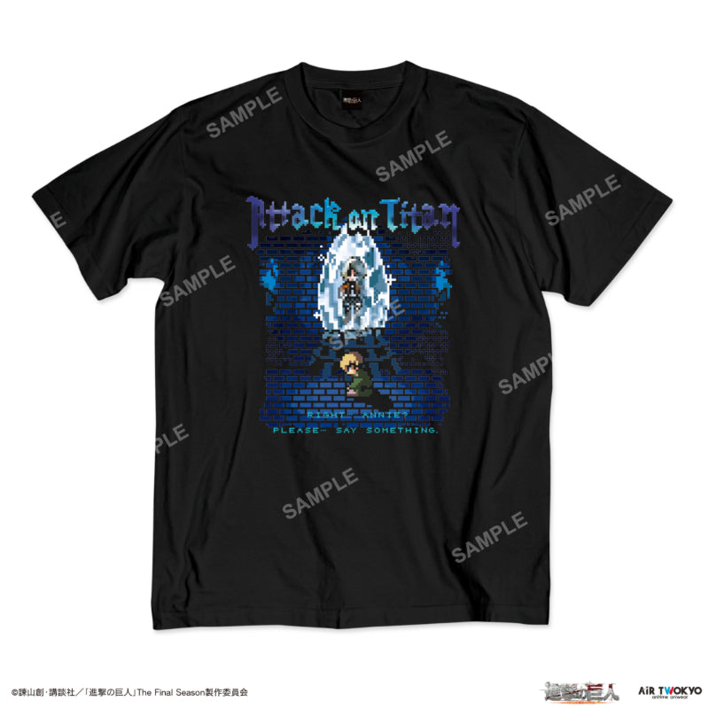 (Goods - Shirt) Attack on Titan The Final Season Final Chapter Bit Art T-shirt 2 (Armin & Annie)