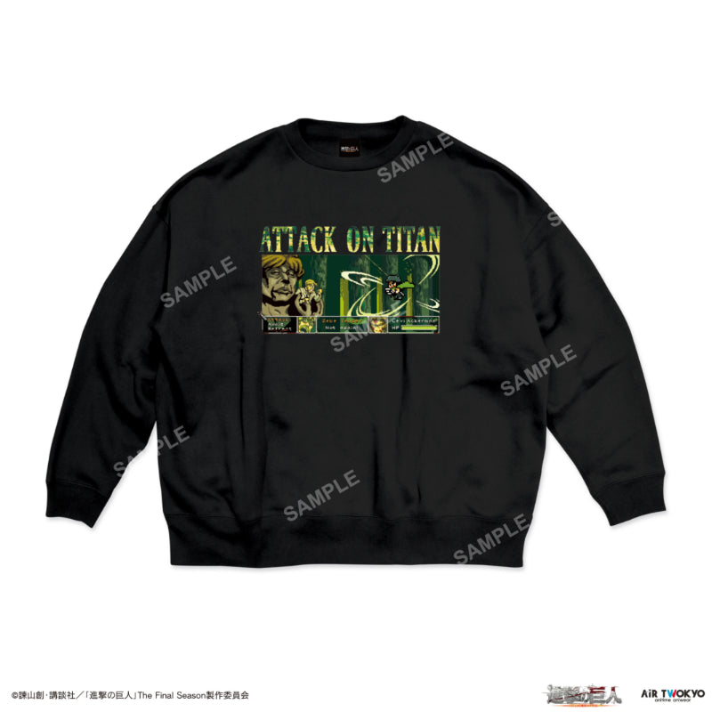 (Goods - Shirt) Attack on Titan The Final Season Final Chapter Bit Art Sweatshirt 3 (Levi & Zeke)