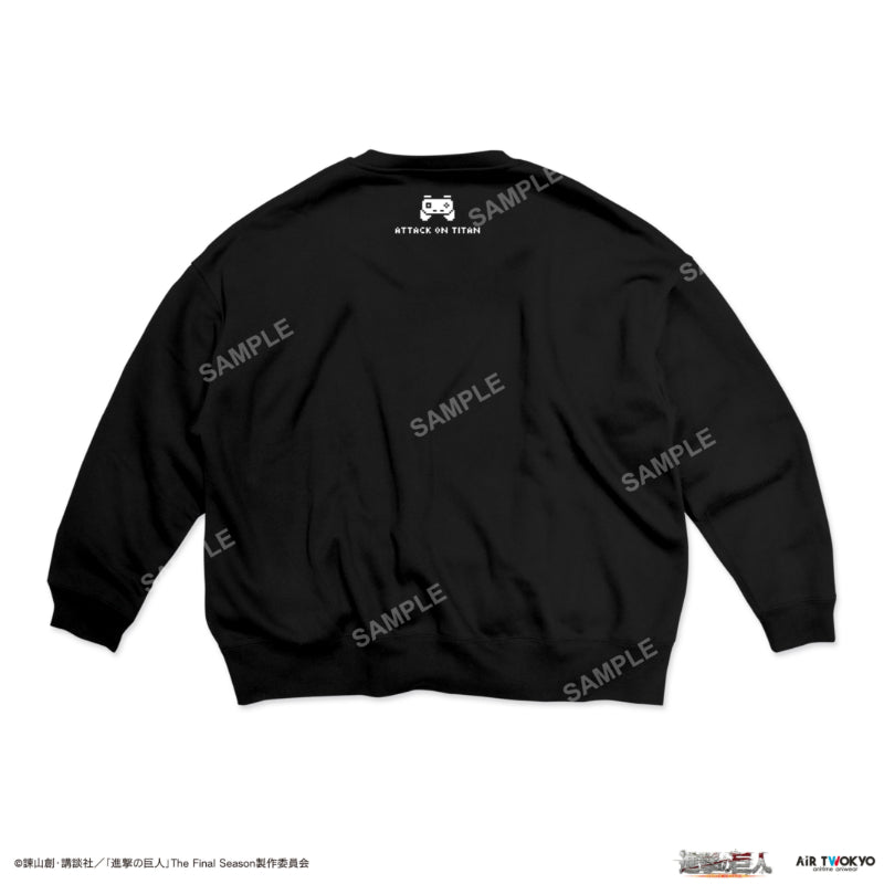 (Goods - Shirt) Attack on Titan The Final Season Final Chapter Bit Art Sweatshirt 3 (Levi & Zeke)
