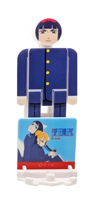 (1BOX=6)(Trading Figure) Pop Team Epic x Connected Knee Domino & Air-Chair Gimmick Toy PictOn (Packaged Version)