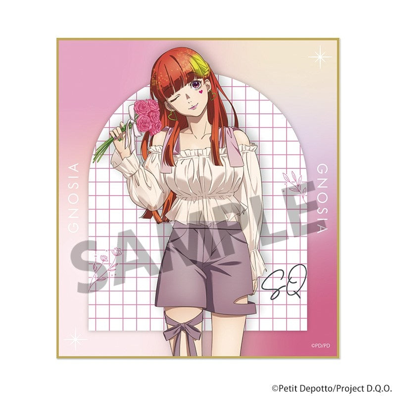 (1BOX=10)(Goods - Art Board) GNOSIA Exclusive Art Trading Mini Art Board