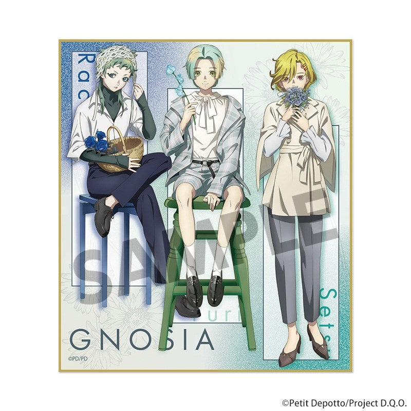 (1BOX=10)(Goods - Art Board) GNOSIA Exclusive Art Trading Mini Art Board