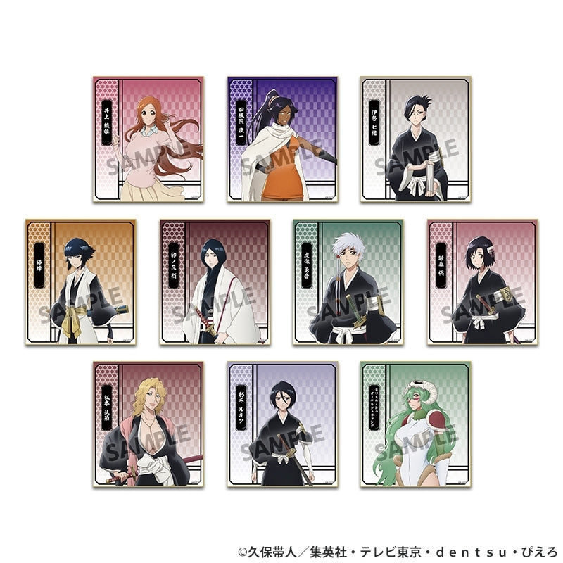 (1BOX=10)(Goods - Art Board) TV Anime BLEACH Thousand-Year Blood War Trading Mini Art Board vol. 2