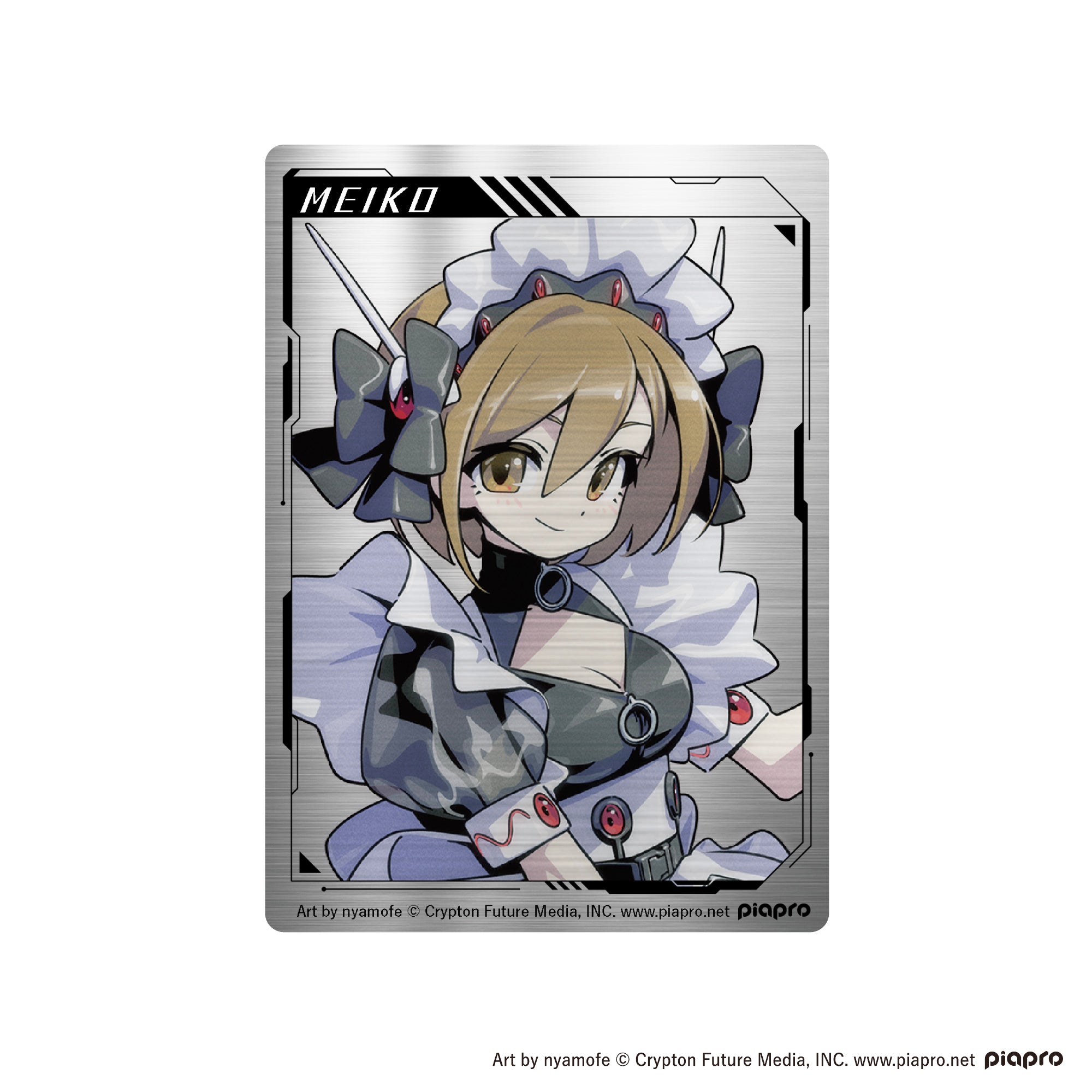 (Goods - Card) Piapro Characters Metal Card MEIKO