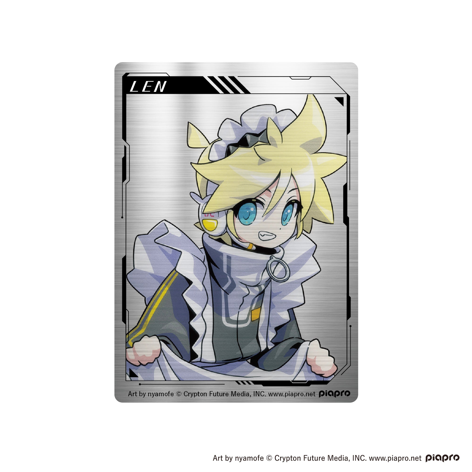(Goods - Card) Piapro Characters Metal Card Kagamine Len