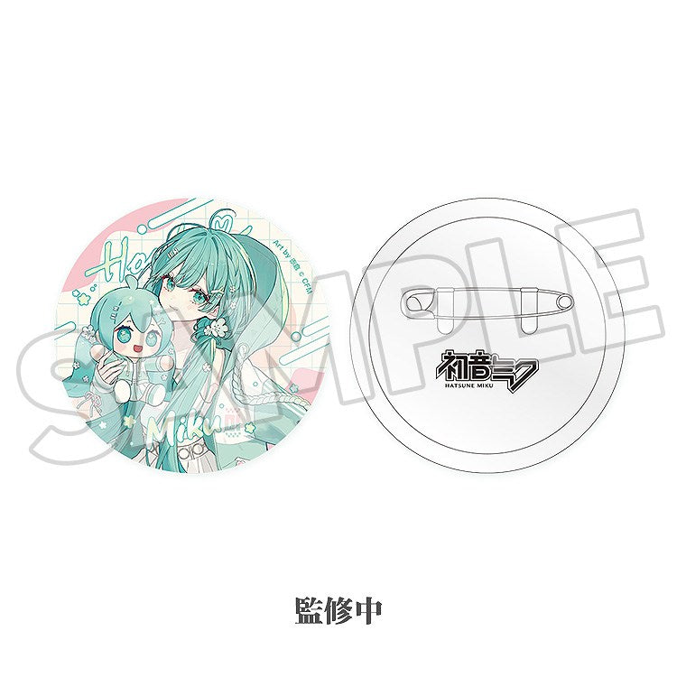 (Goods - Badge) Character Vocal Series 01: Hatsune Miku Hatsune Miku Miku Hug Series Button Badge Flower Ver.