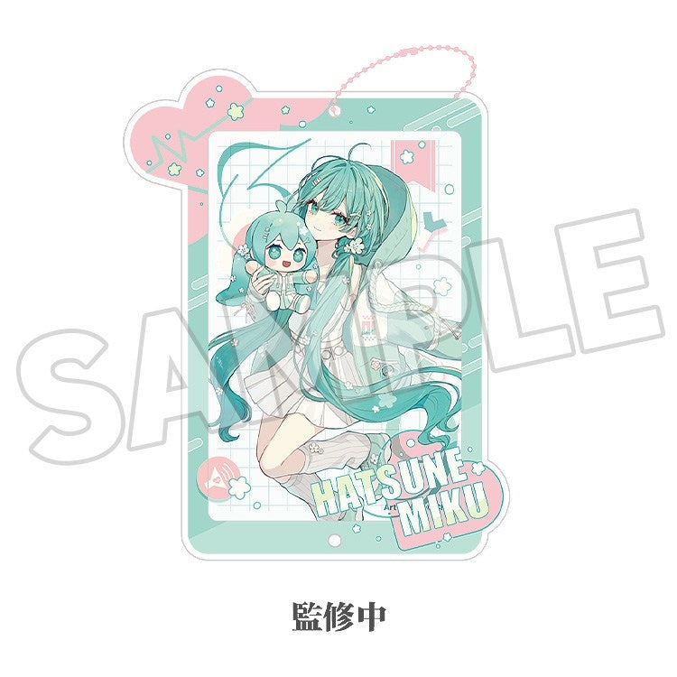 (Goods - Acrylic Stand) Character Vocal Series 01: Hatsune Miku Hatsune Miku Miku Hug Series Acrylic Photo Frame Set Flower Ver.