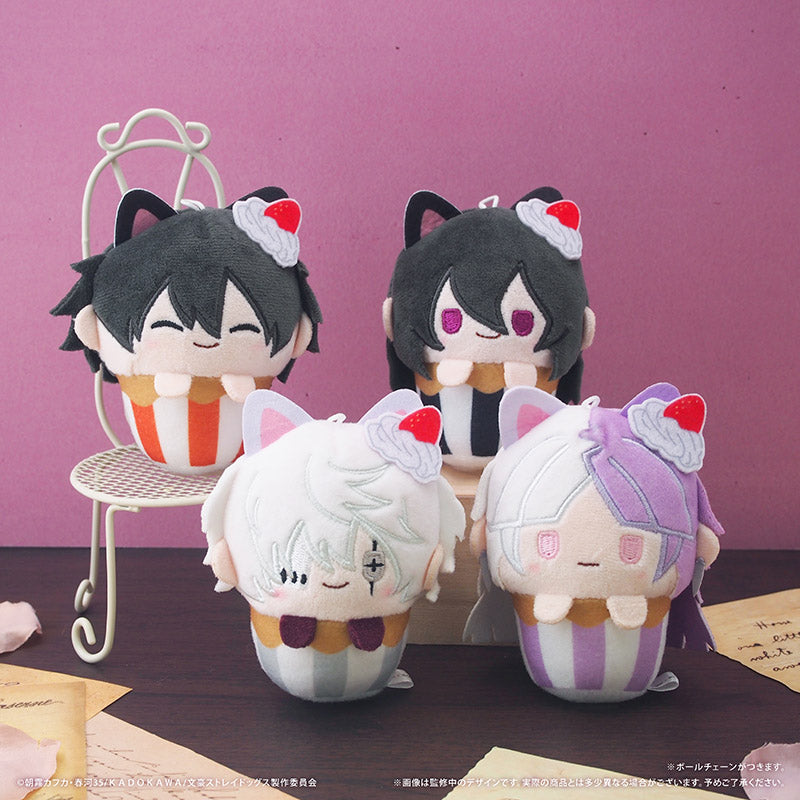 (1BOX=4)(Goods - Plush) 文豪ストレイドッグス Cupcake Tapinui Vol.2