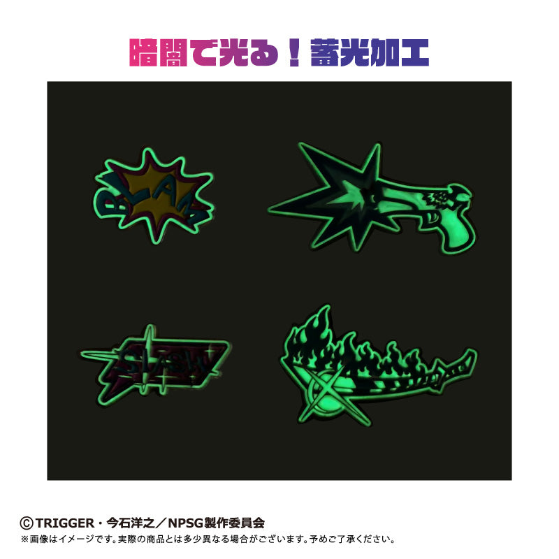 (Goods - Badge) New PANTY & STOCKING with GARTERBELT Pins Set Stocking