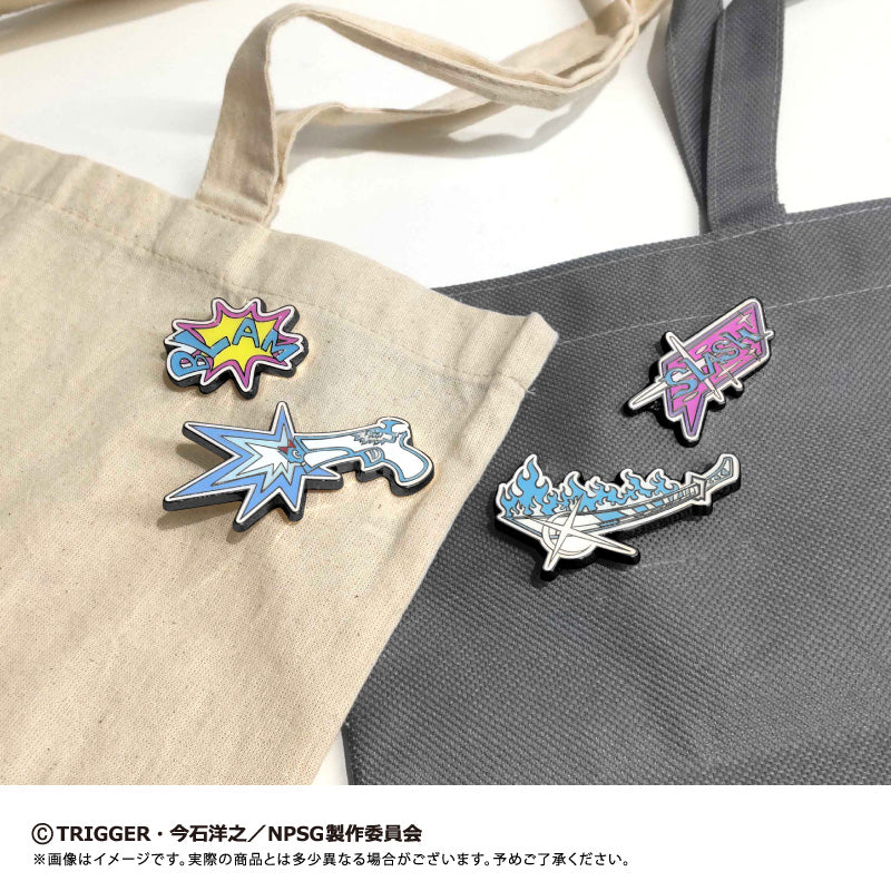 (Goods - Badge) New PANTY & STOCKING with GARTERBELT Pins Set Stocking