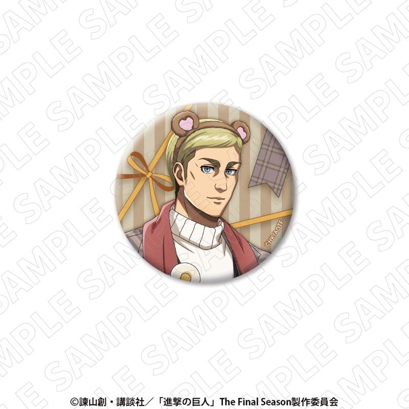 (Goods - Badge) Attack on Titan Button Badge (Erwin)