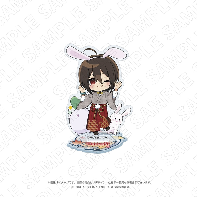 (Goods - Stand Pop) A Terrified Teacher at Ghoul School! TV Anime - Otsukimi Moon Viewing - Acrylic Stand (Haruaki Abe)