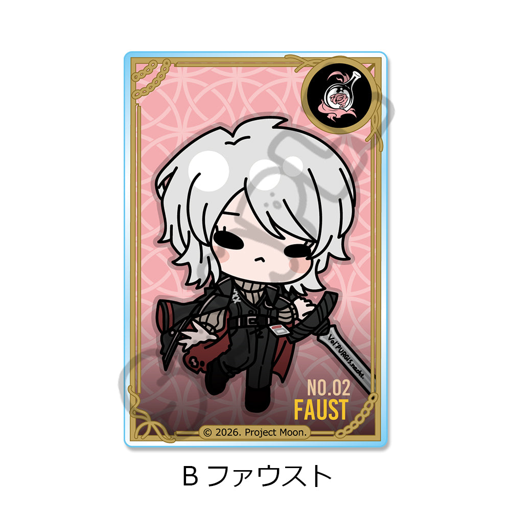 (Goods - Card) Limbus Company Clear Card B (Faust)