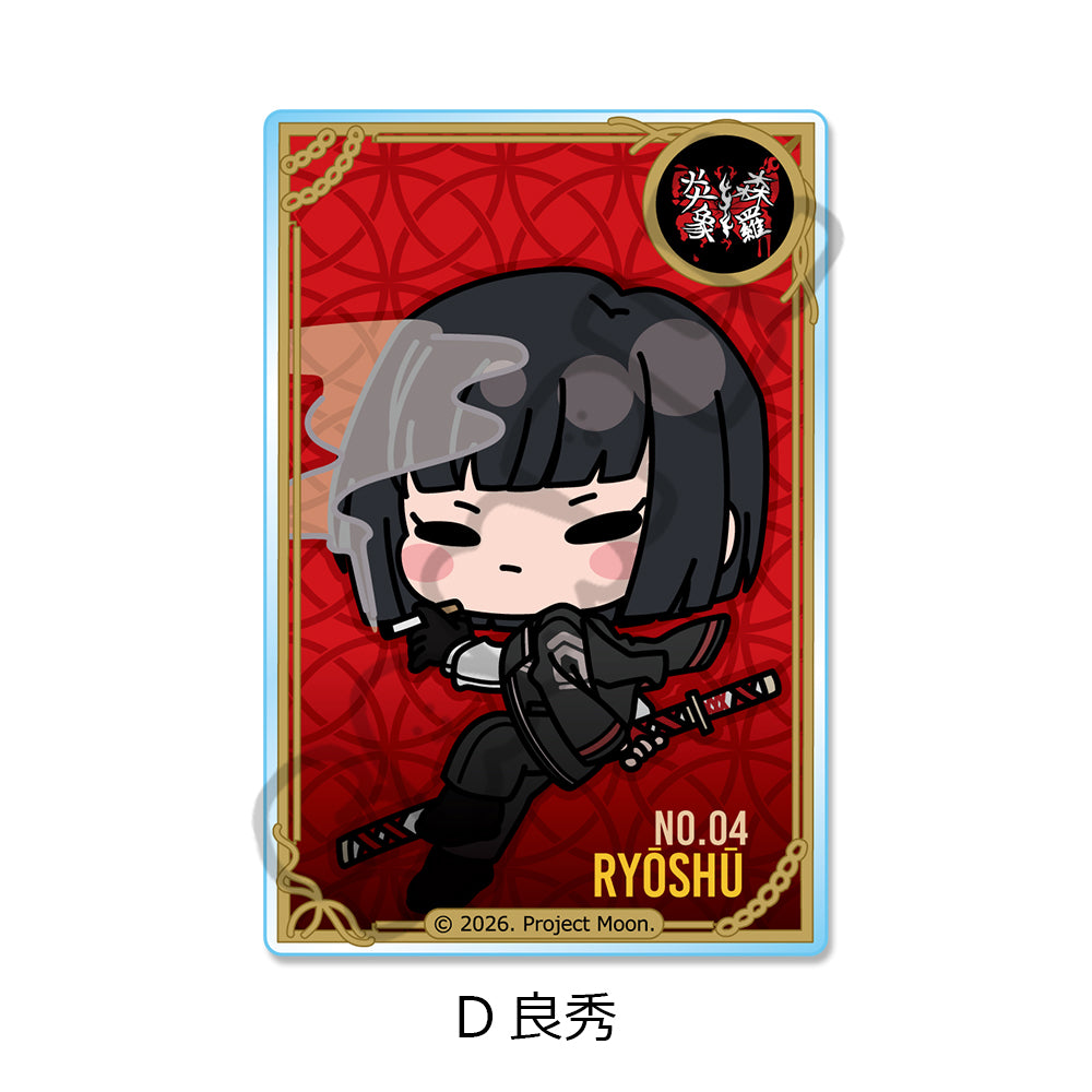 (Goods - Card) Limbus Company Clear Card D (Ryoshu)